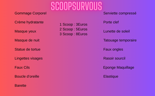 3 Scoop